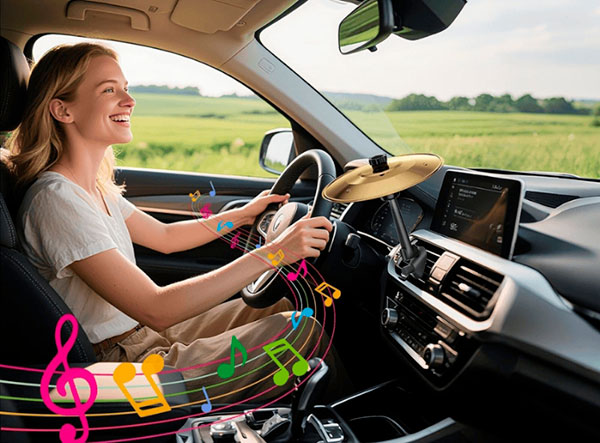Car Cymbal крупным планом