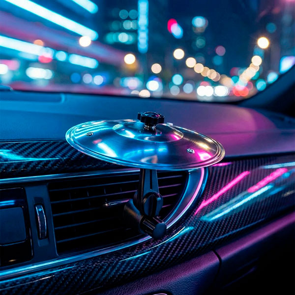 Car Cymbal в салоне авто