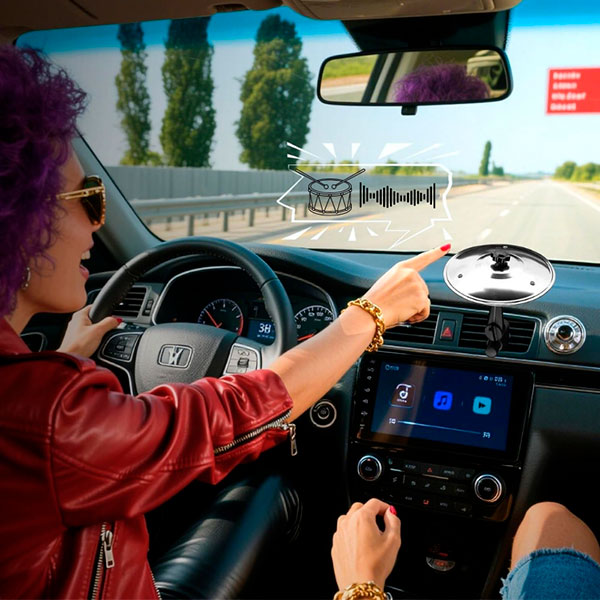Car Cymbal — мини-тарелка в дефлектор